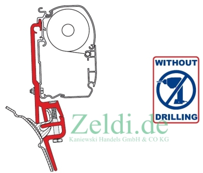 Fiamma Adapter Brandrup VW T4 / F45