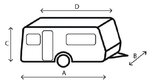 Wohnwagen-Schutzhülle Winter Protection
