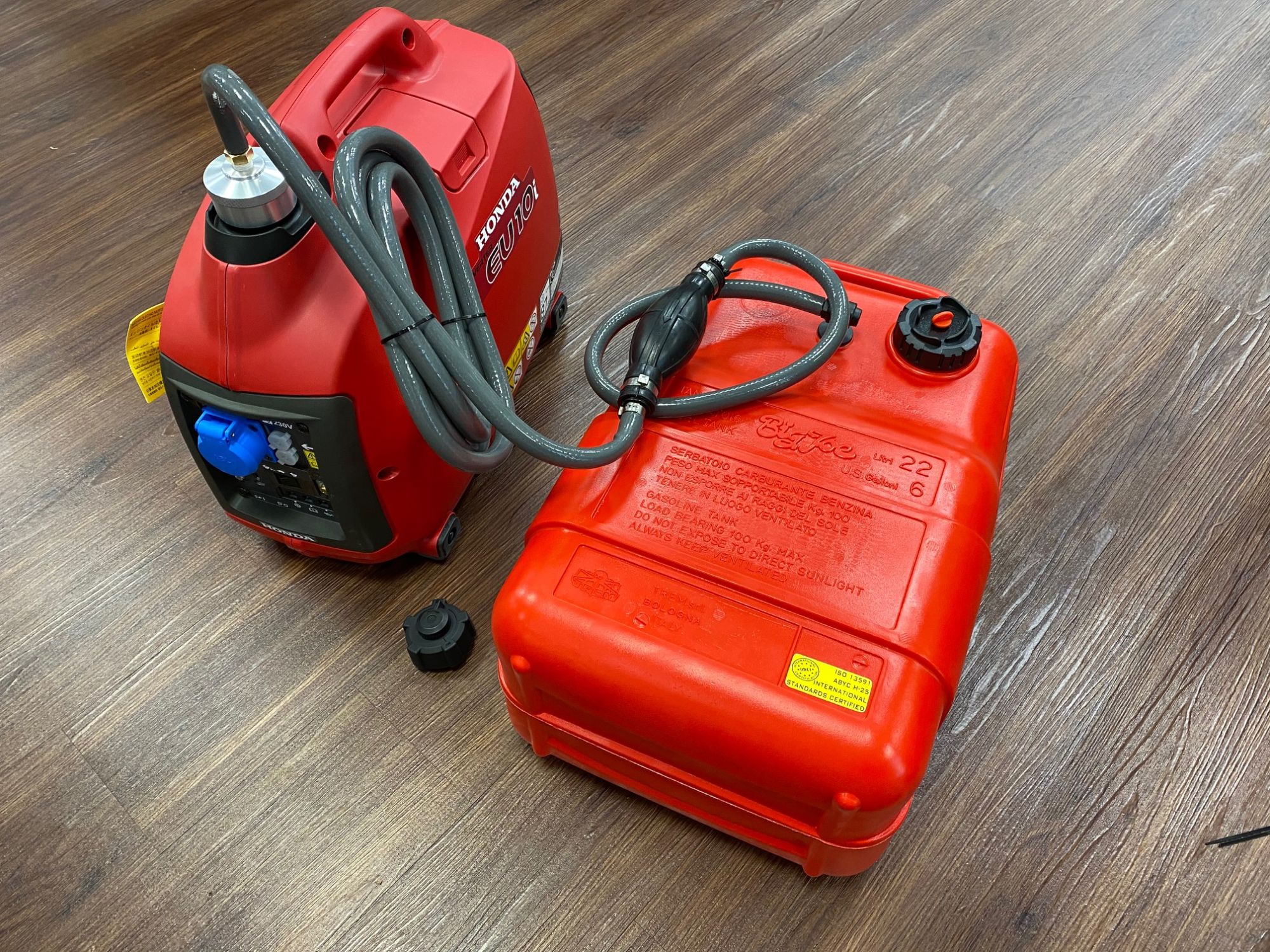 MaSa Benzin Tank Set 22 Liter für Honda EU 10i & EU 22i Generator