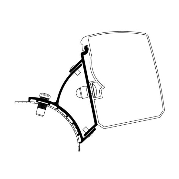 Thule Adapter für VW T5/T6 für T3200 Thule Adapter für VW T5/T6 für T3200