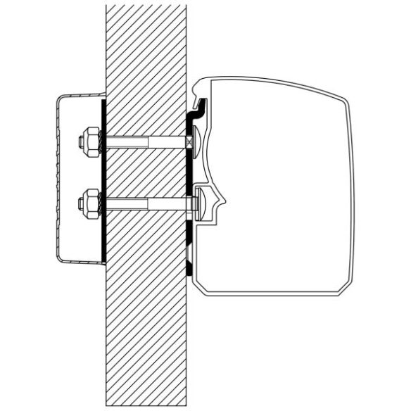 Thule Adapter für T 3200 Flat Wall