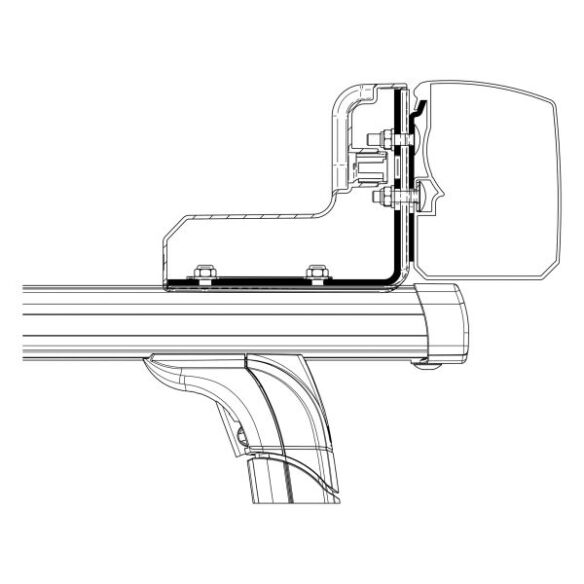 Thule Adapter für T3200 Roof Rack Thule Adapter für T3200 Roof Rack