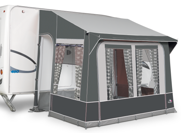 Dorema Teilzelt Quattro 225 inkl. Stahl-Gestänge