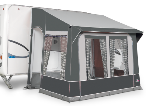 Dorema Teilzelt Quattro 275 inkl. Ø25 mm Alu-Gestänge