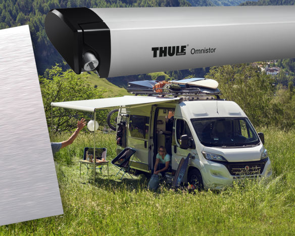 Thule Ducato-Dachmarkise TO 6300, 325 cm, Kasten: Eloxiert, sw Thule Ducato-Dachmarkise TO 6300, 325 cm, Kasten: Eloxiert, sw