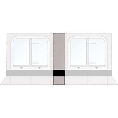 Thule Ersatzteil: Vorderwand-Erweiterungselement - 50 cm (ohne Fenster)