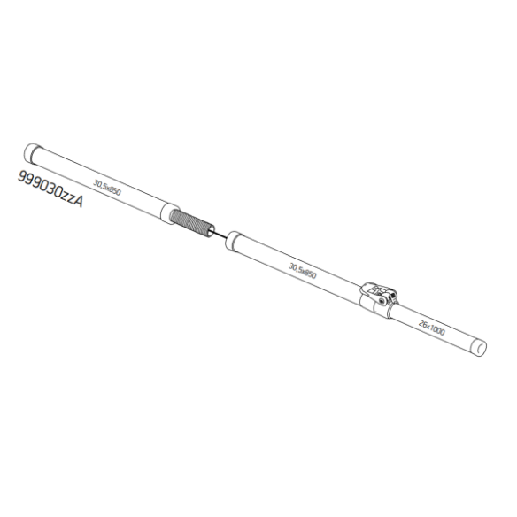 Isabella Ersatzteil CarbonX A-pole Buddy