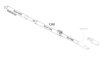 Isabella Ersatzteil CarbonX AX-Stange f. Connect 300