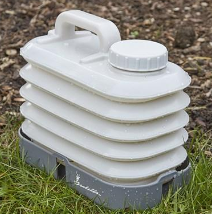 Faltbarer Wasserkanister, 2er-Pack, 10-Liter-Wassertank, Faltbar