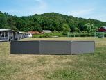 Isabella Windschutz Mini Granite 460x67cm