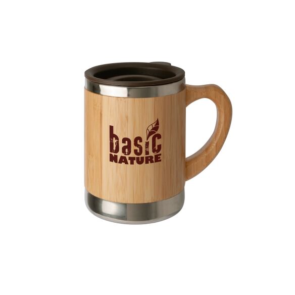 Basic Nature Edelstahl Thermobecher Bambus Basic Nature Edelstahl Thermobecher Bambus