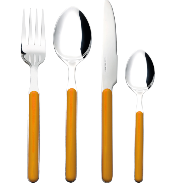 Brunner Besteckset orange, 16-tlg.