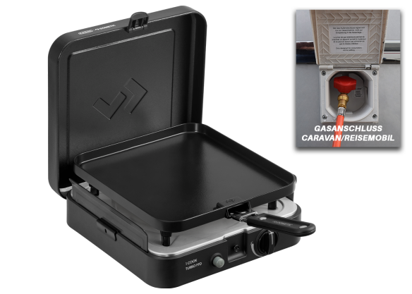 Cadac Campingkocher 1 Cook Turbo FFD Flat plate, 30mbar