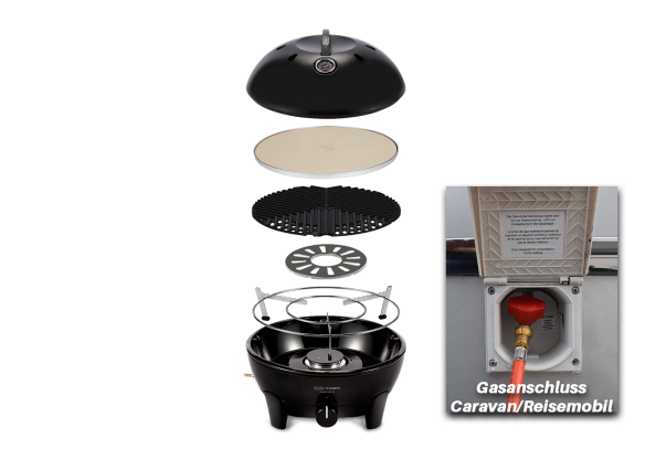 Cadac Campinggrill Glamp Chef 40, 30mbar