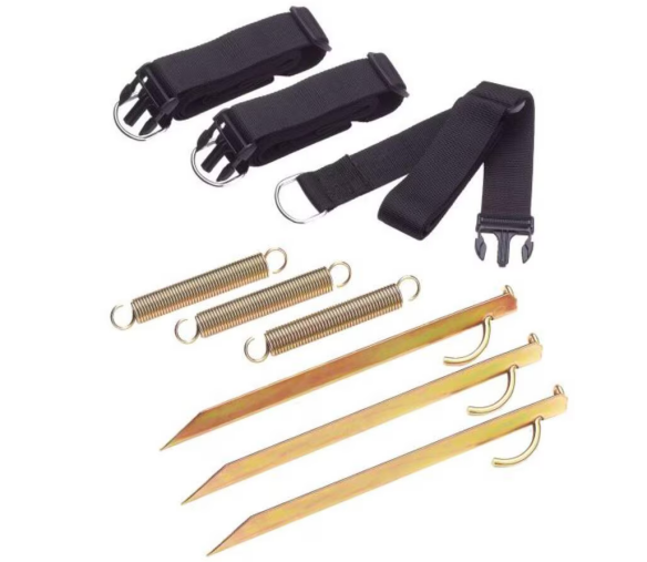 Dorema Safe Lock Sturmsicherheitsgurt f. Luftzelte, 3er-Set