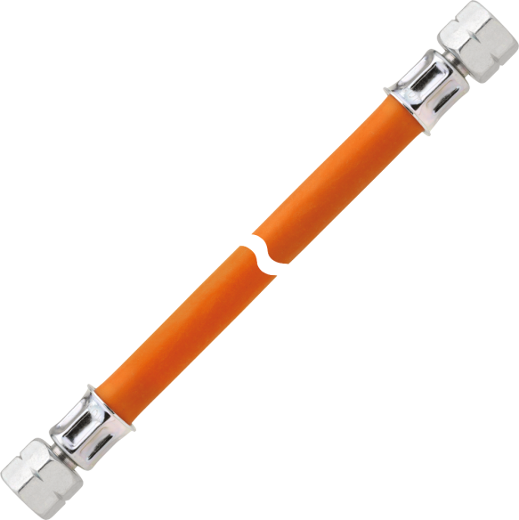 GOK Mitteldruck-Gasschlauch G¼ LH-ÜM x G¼ LH-ÜM, 80 cm GOK Mitteldruck-Gasschlauch G¼ LH-ÜM x G¼ LH-ÜM, 80 cm
