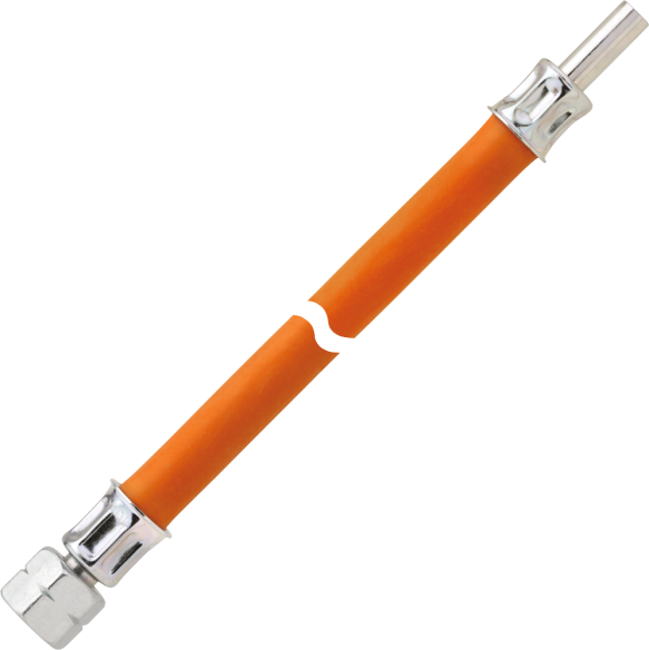 GOK Mitteldruck-Gasschlauch, G¼ LH-ÜM x RST 8, 30 cm
