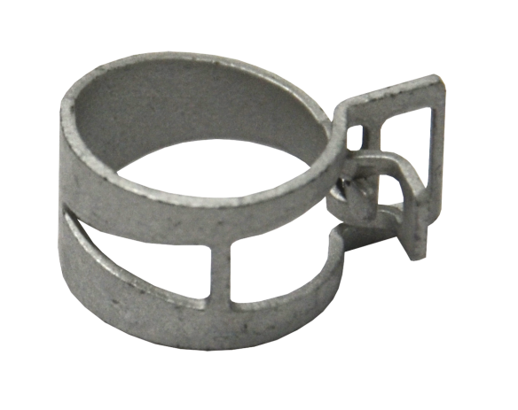 Lilie Federbandschelle vorgespannt, Außenschlauch-Ø18 mm, 5er Pack