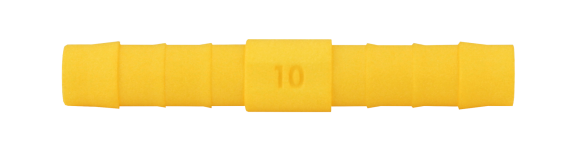 Lilie Gerader-Verbinder, Innen-Ø10 mm, 5er Pack