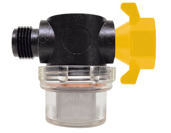 Lilie Vorfilter 1/2 Zoll, weißgelb