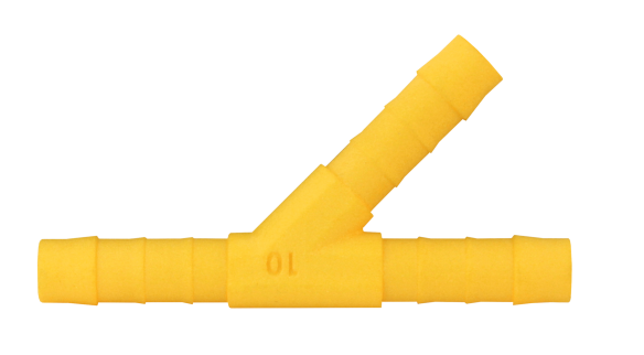 Lilie Y-Abzweig-Verbinder, Innen-Ø10 mm, 5er Pack