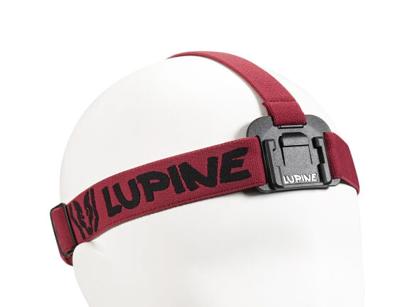 Lupine FrontClick Stirnband für PentaPro/Piko/Blika/Neo (dunkelrot-schwarz) Lupine FrontClick Stirnband für PentaPro/Piko/Blika/Neo (dunkelrot-schwarz)