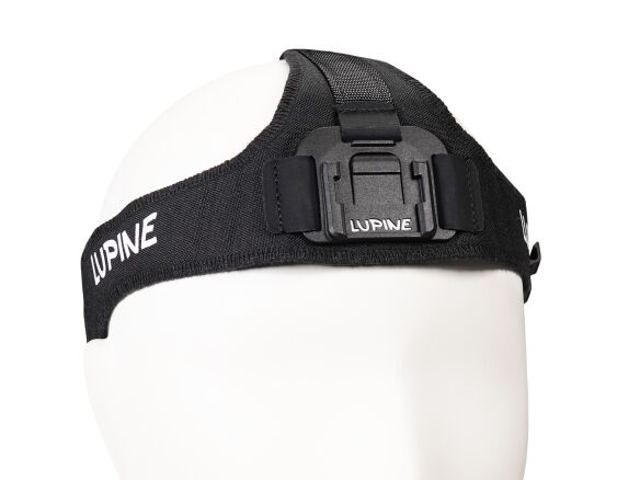 Lupine FrontClick Stirnband HeavyDuty (schwarz) Lupine FrontClick Stirnband HeavyDuty (schwarz)