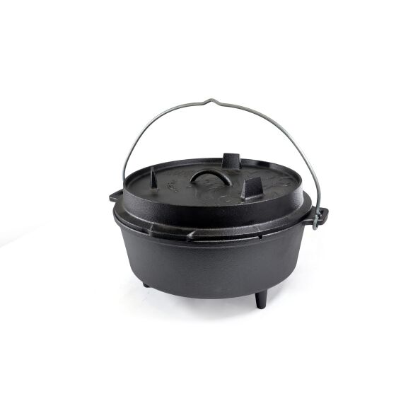 Origin Outdoors Feuertopf Dutch Oven, Gusseisen, 3,8L (Gr.4,5) Origin Outdoors Feuertopf Dutch Oven, Gusseisen, 3,8L (Gr.4,5)