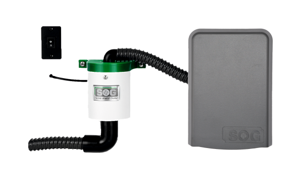 SOG ®TT Entlüftungsanlage für Trockentrenntoiletten, dunkelgrau (Türvariante) SOG ®TT Entlüftungsanlage für Trockentrenntoiletten, dunkelgrau (Türvariante)
