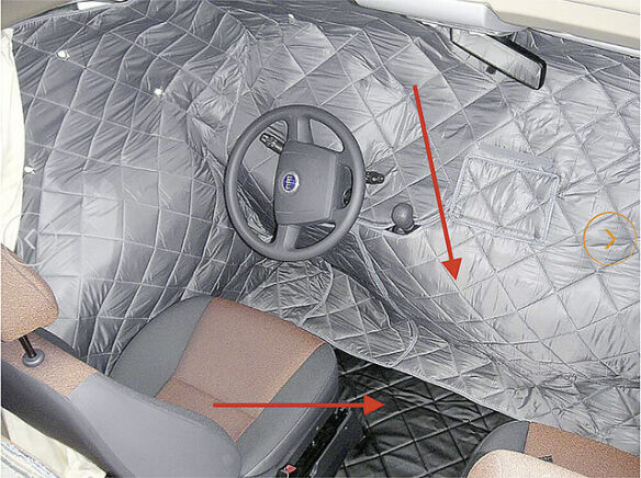 Tecon Covercraft 3-Seiten Isotherm passend für Fiat Ducato X250 / X290, Mercedes Sprinter ab 2018