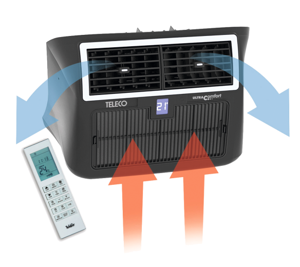 Teleco Klimaanlage ULTRA COMFORT 6000 - NEUHEIT 2025 Teleco Klimaanlage ULTRA COMFORT 6000 - NEUHEIT 2025