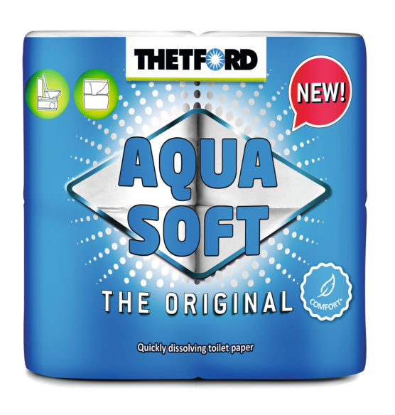 Thetford Toilettenpapier AQUA SOFT, 4er-Pack Thetford Toilettenpapier AQUA SOFT, 4er-Pack