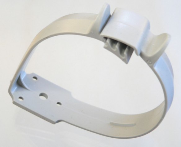 Truma Rohrschelle Ø 65 mm, achatgrau (3er-Pack)