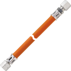 GOK Mitteldruck-Gasschlauch, G¼ LH-ÜM x RVS 8, 80 cm