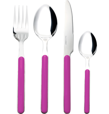 Brunner Besteckset lila, 16-tlg.