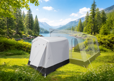 Dometic Hoher Anbau Tour Air Tall Annexe inkl. Schlafkabine