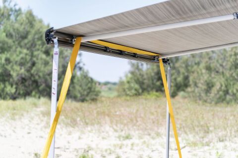 Fiamma Sturmband für Markisen, Tie-Down-Kit, gelb