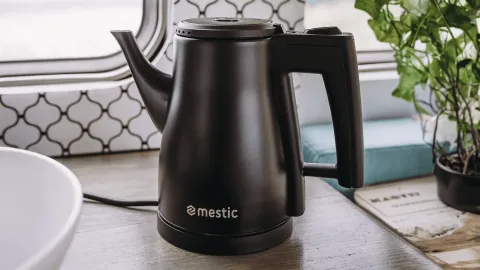 Mestic Wasserkocher MWC-120, 0,8L, Schwarz