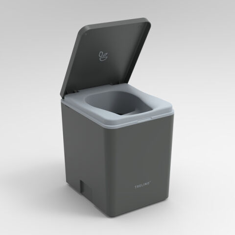Trelino Trenntoilette Evo L, anthrazit