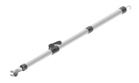 Ventura Dachhakenstange 250 IXL-Fiberglas