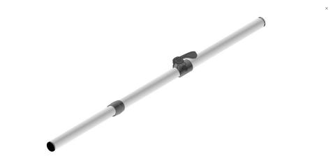 Ventura Ersatzteil IXL Fiber E-Stange G19-20 (Giebelstange innen)