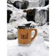 Basic Nature Edelstahl Thermobecher Bambus