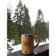 Basic Nature Edelstahl Thermobecher Bambus
