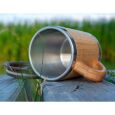 Basic Nature Edelstahl Thermobecher Bambus