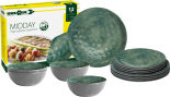 Brunner Geschirr-Set Midday Venetaian Sea green, 12-tlg.