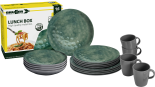 Brunner Geschirr-Set Lunch Box Venetian Sea green, 16-tlg.