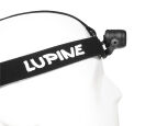 Lupine Piko Stirnlampe, Akku: 25 Wh/3.5 Ah, mit Bluetooth, Stirnband: Schwarz