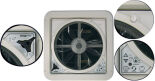 Maxxair MaxxFan Deluxe, 12 V-Dachlüftungsanlage, transparente Haube