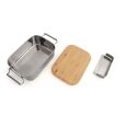 Origin Outdoors Edelstahl Lunchbox Bamboo-Clip (1,2l)