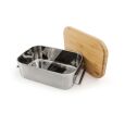 Origin Outdoors Edelstahl Lunchbox Bamboo-Clip (1,2l)